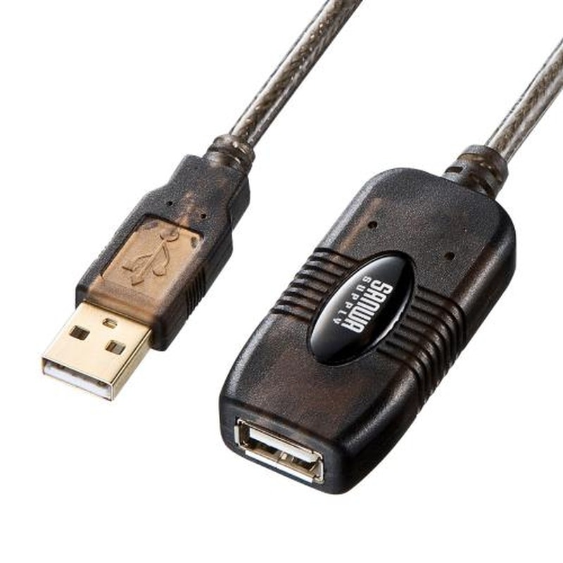 エスコ EA764AF-27 30mアクティブリピーターケーブル(USB2.0TypeA-A) 1個(ご注文単位1個)【直送品】