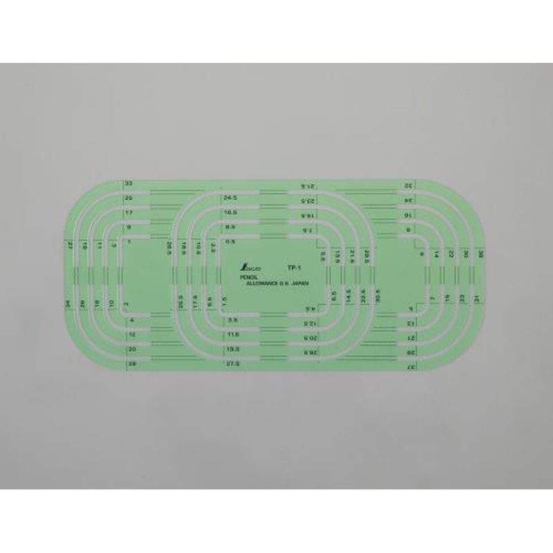 エスコ EA736MB-27 R0.5-38.0mmコーナー定規 1個（ご注文単位1個）【直送品】
