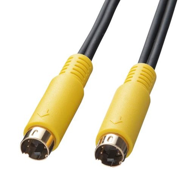 エスコ EA940PG-23 3.6mビデオケーブル(S端子) 1個(ご注文単位1個)【直送品】