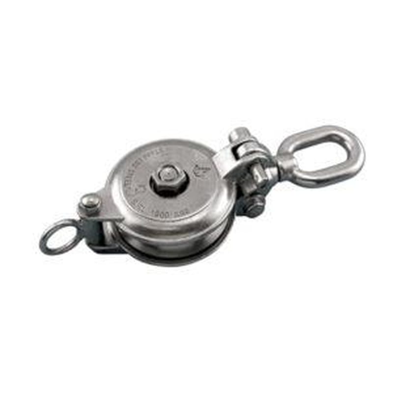 エスコ EA987SR-47 158mm［ロープ用]リング付ベアリング滑車(SUS製) 1個（ご注文単位1個）【直送品】