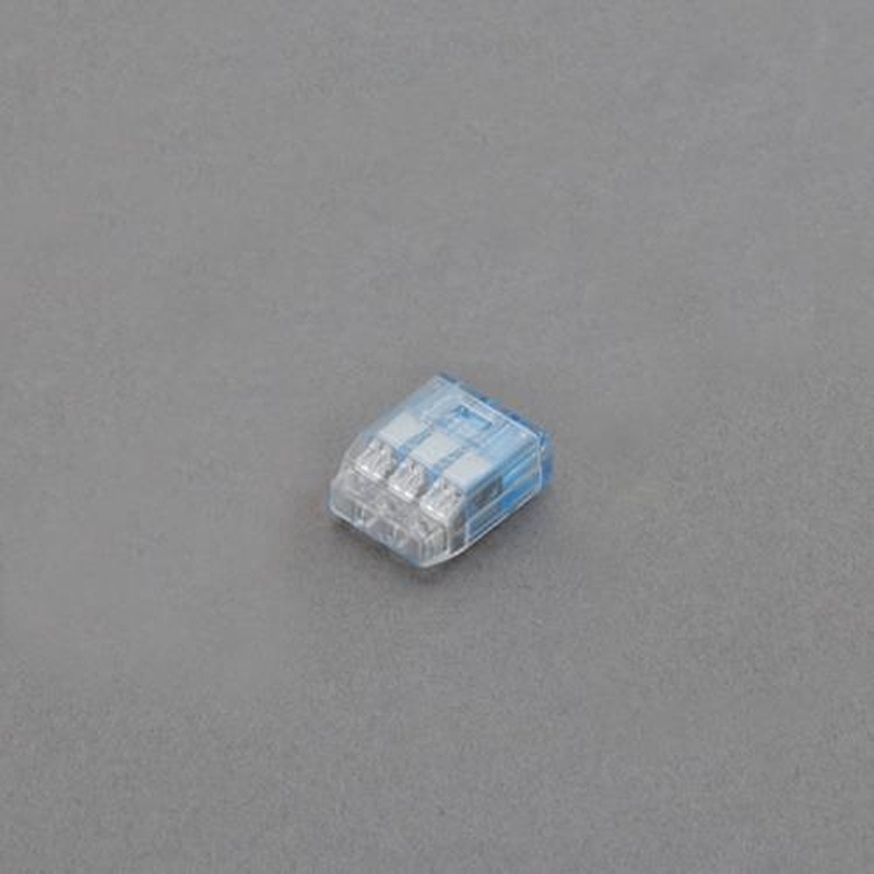 エスコ EA538PD-13 3極差込形電線コネクター(4個) 1個(ご注文単位1個)【直送品】