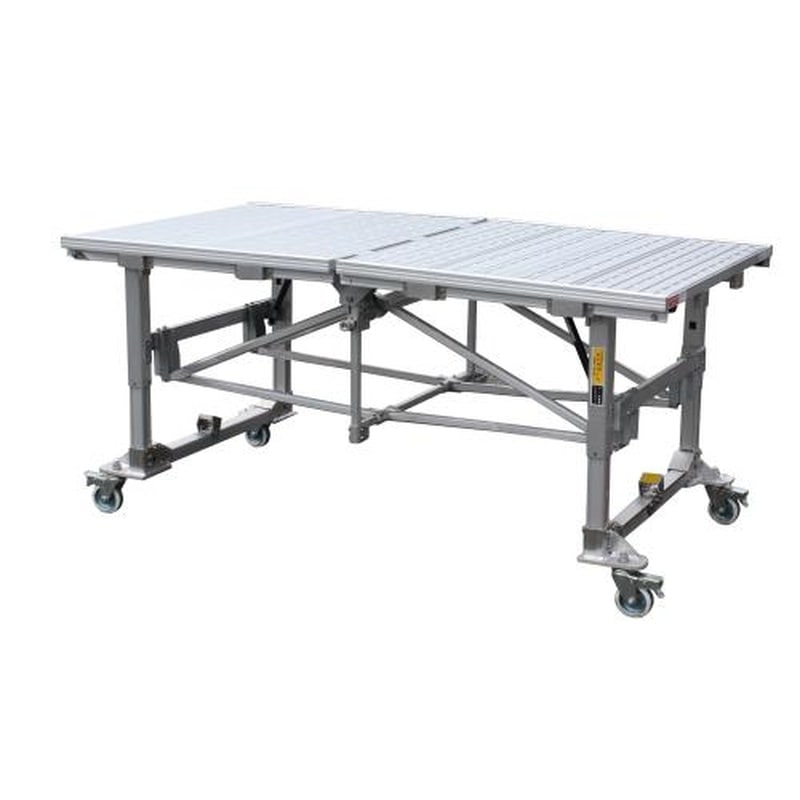 エスコ EA905DF-111 1000x1860x675-868mm移動式室内足場台 1個(ご注文単位1個)【直送品】