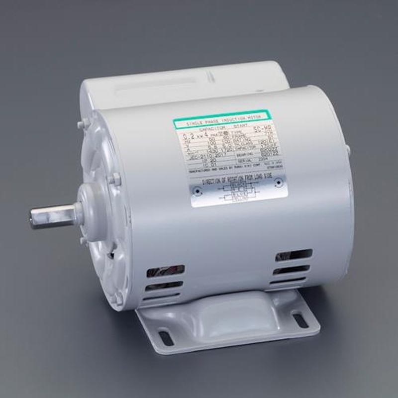 エスコ EA968AB-300A AC100V・300W単相モーター(コンデンサ始動式) 1個(ご注文単位1個)【直送品】