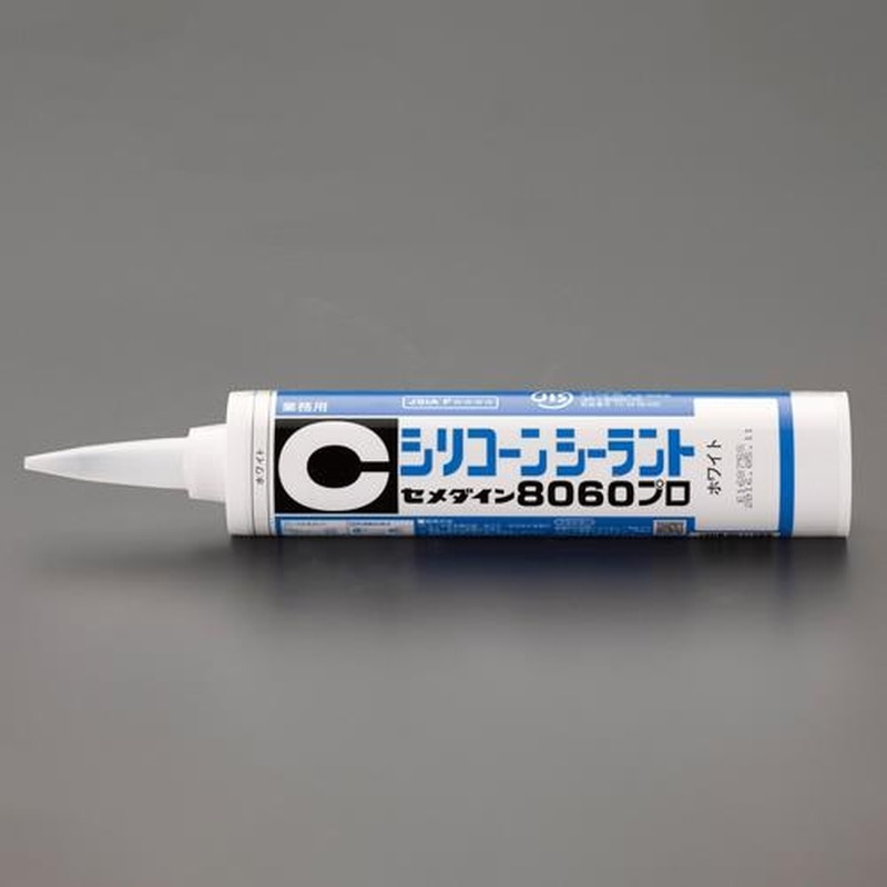 エスコ EA930AN-43A 330mlシリコーンシーラント(アイボリー/1本) 1個（ご注文単位1個）【直送品】