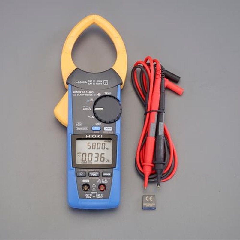 エスコ EA708AB-19A クランプメーター(交流専用・デジタル) 1個(ご注文単位1個)【直送品】