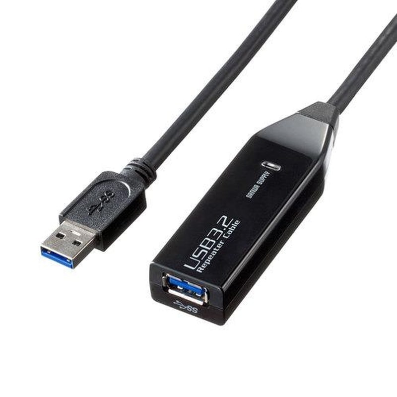 エスコ EA764AF-22A 3mアクティブリピーターケーブル(USB3.0TypeA-A) 1個(ご注文単位1個)【直送品】