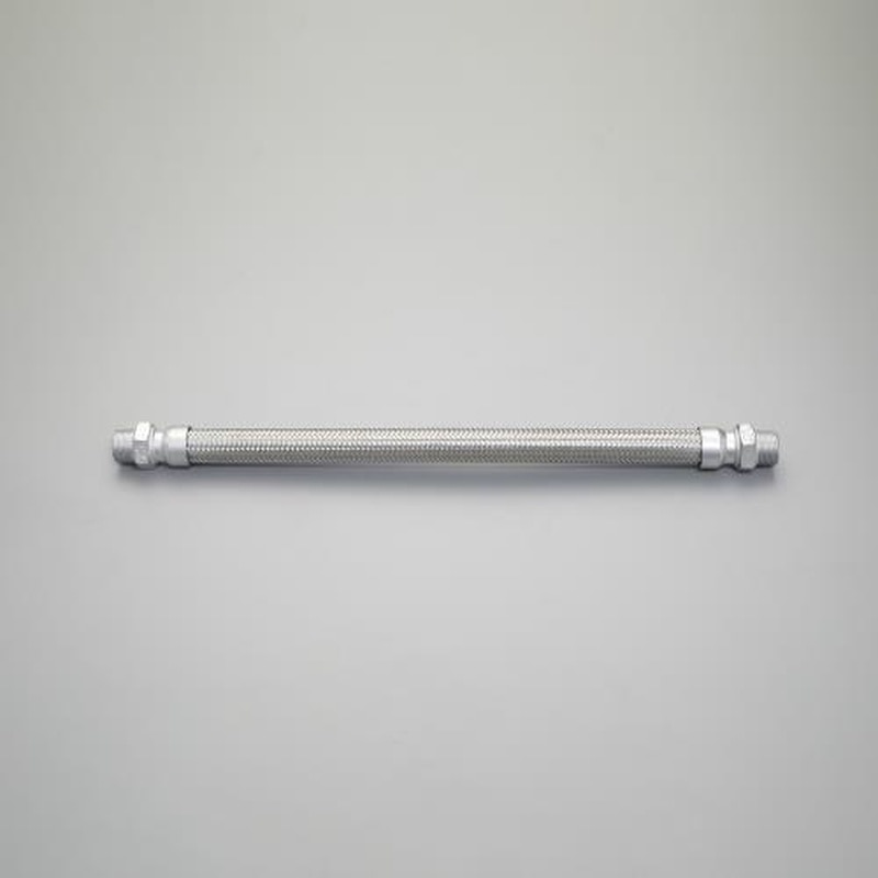 エスコ EA469EL-3 R3/8”x300mmフレキチューブ(SUSニップル/溶接) 1個(ご注文単位1個)【直送品】