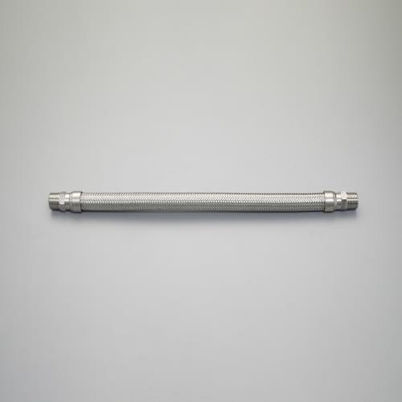 エスコ EA469EM-10 R1”x300mmフレキチューブ(鉄ニップル/溶接) 1個(ご注文単位1個)【直送品】