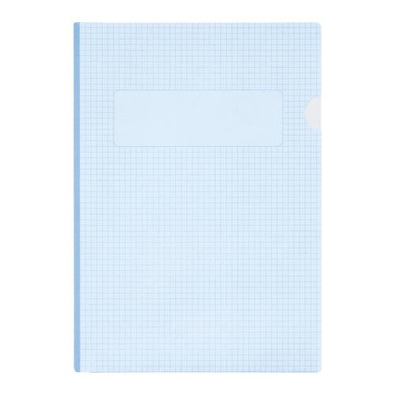 エスコ EA762CP-21 310x220mm/A4判メモホルダー(紙製/ブルー/10枚) 1個(ご注文単位1個)【直送品】