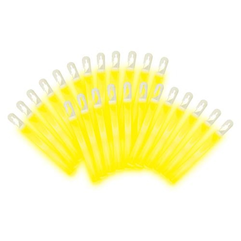 エスコ EA983RM-6 φ15x190mmスティックライト(黄/24本) 1個(ご注文単位1個)【直送品】