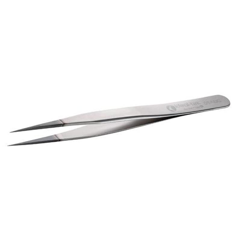 エスコ EA595HD-1 0.2x120mm/0超精密ピンセット(ESD/ステンレス製) 1個(ご注文単位1個)【直送品】