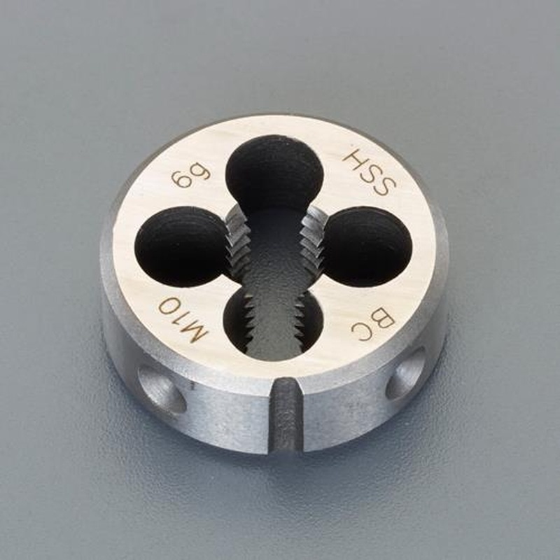 エスコ EA829JH-48 M48x5.0/90mm丸ダイス(並目/HSS) 1個（ご注文単位1個）【直送品】