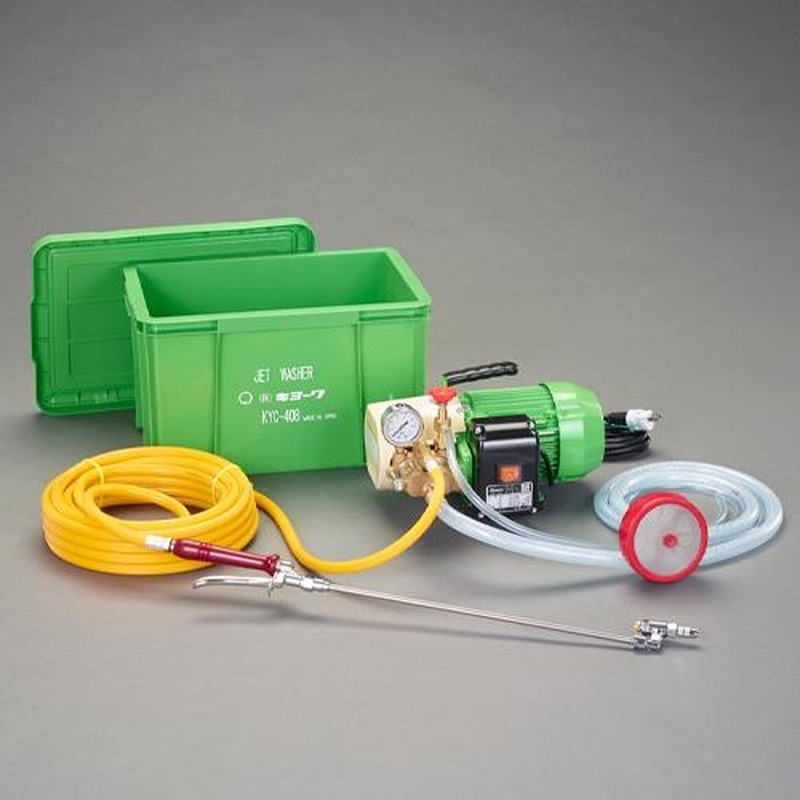 エスコ EA115YF-11 AC100V/0.4kw高圧洗浄機 1個(ご注文単位1個)【直送品】