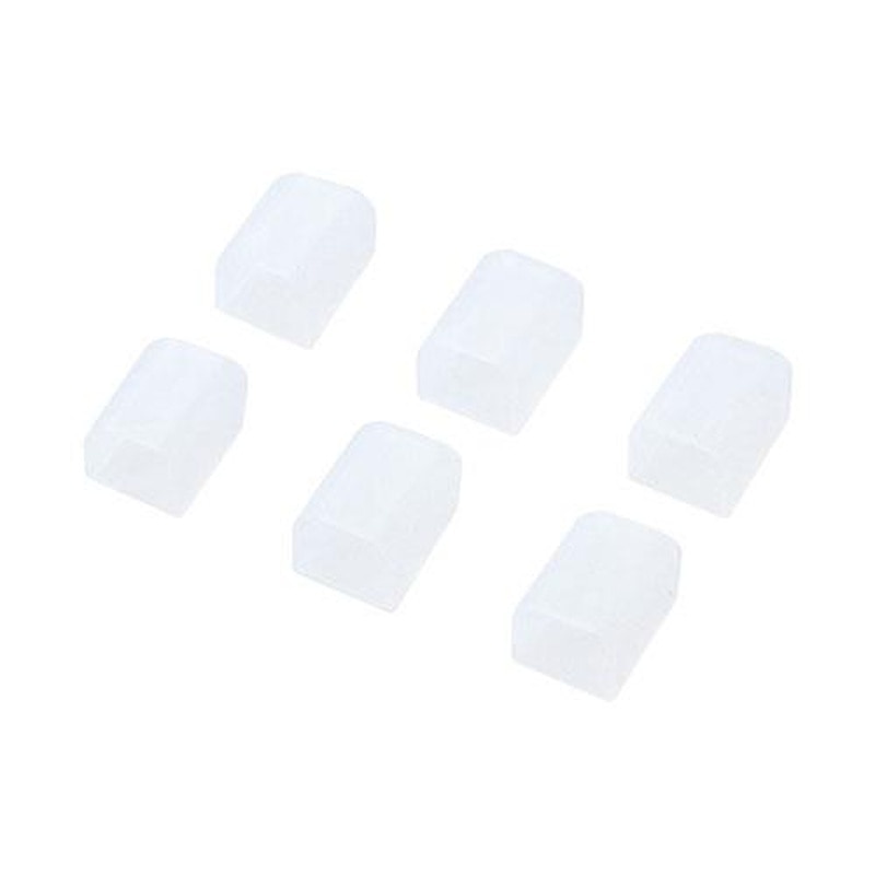 エスコ EA764BK-64 USBコネクタ用保護カバー(6個) 1個（ご注文単位1個）【直送品】