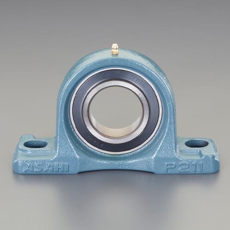 エスコ EA966MC-217 UKP217/75mmピロー形ユニット(テーパー穴形) 1個(ご注文単位1個)【直送品】