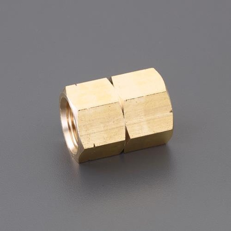 エスコ EA141AD-132 Rc1/4”xRc3/8”中間ソケット(RoHS対応品) 1個(ご注文単位1個)【直送品】