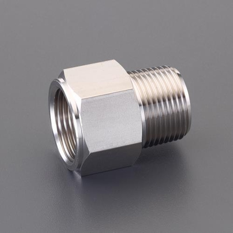 エスコ EA141AY-272 R1/4”xG1/4”中間ニップルソケット(ステンレス製) 1個(ご注文単位1個)【直送品】