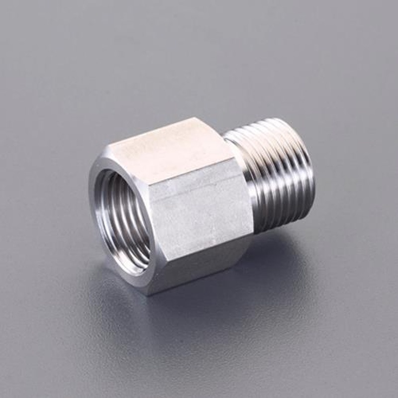 エスコ EA141AY-282 G1/4”xRc1/4”中間ニップルソケット(ステンレス製) 1個(ご注文単位1個)【直送品】