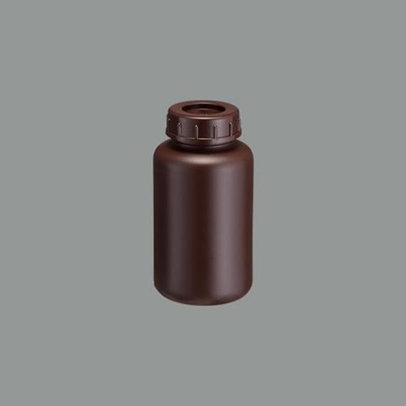 エスコ EA508AK-43 φ81x150mm/500ml遮光型広口ポリ容器 1個(ご注文単位1個)【直送品】