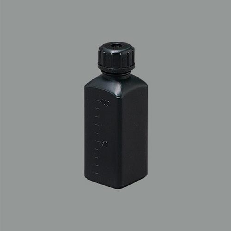 エスコ EA508AK-52B 40x40x115mm/100ml角型ポリ容器(遮光/10個 1個(ご注文単位1個)【直送品】