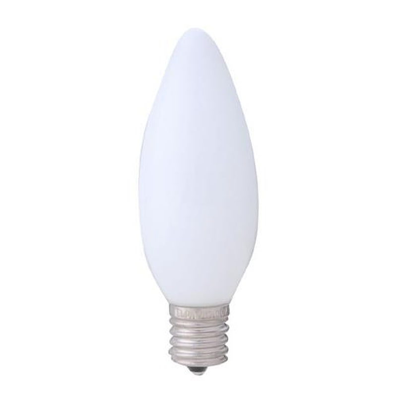 エスコ EA758XA-131 AC100V/0.5W/E12LEDシャンデリア電球(電球色) 1個(ご注文単位1個)【直送品】