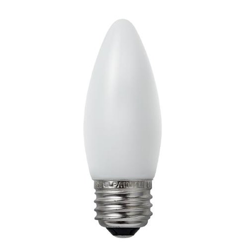 エスコ EA758XA-135 AC100V/1.4W/E26LEDシャンデリア電球(電球色) 1個(ご注文単位1個)【直送品】