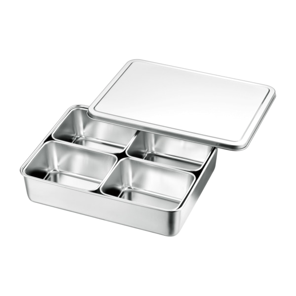 赤川器物製作所 AG 18-8 中型調味料入 田型 4ヶ入 017018004 1個(ご注文単位1個)【直送品】