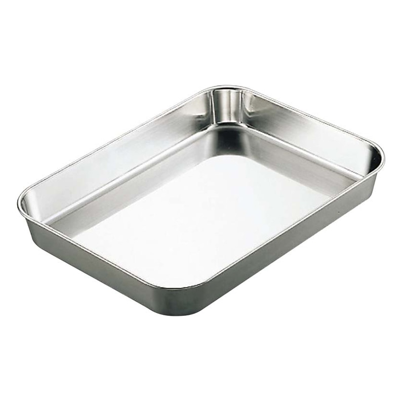 赤川器物製作所 AG 18-8 深型 肉バット 大 1個(ご注文単位1個)【直送品】