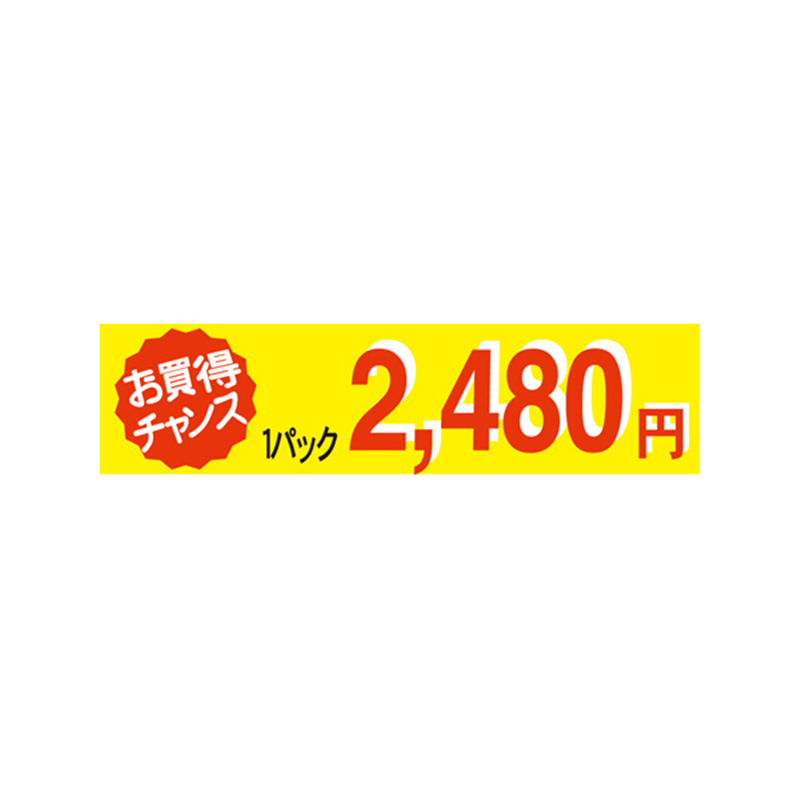 1パック 2480円
