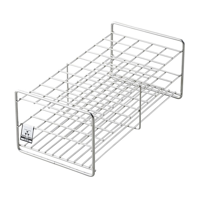 試験管立 21mm用 50本立 SS21-50 5×10 75mm 1個(ご注文単位1個)【直送品】