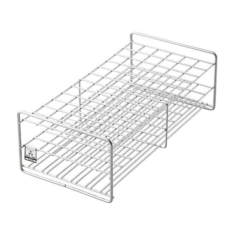 試験管立 21mm用 72本立 SS21-72 6×12 75mm 1個(ご注文単位1個)【直送品】
