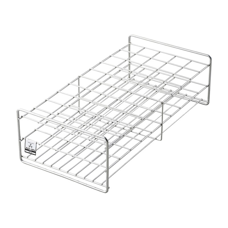 試験管立 30mm用 50本立 SS30-50 5×10 75mm 1個(ご注文単位1個)【直送品】