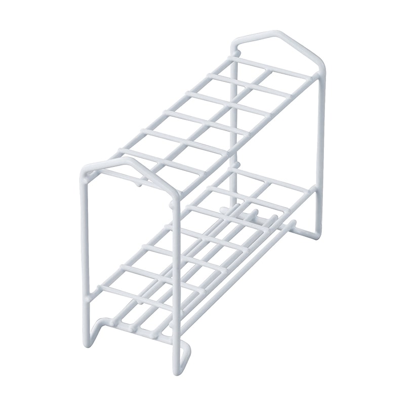 試験管立 18mm用 12本立 SC18-12 2×6 90mm 1個(ご注文単位1個)【直送品】