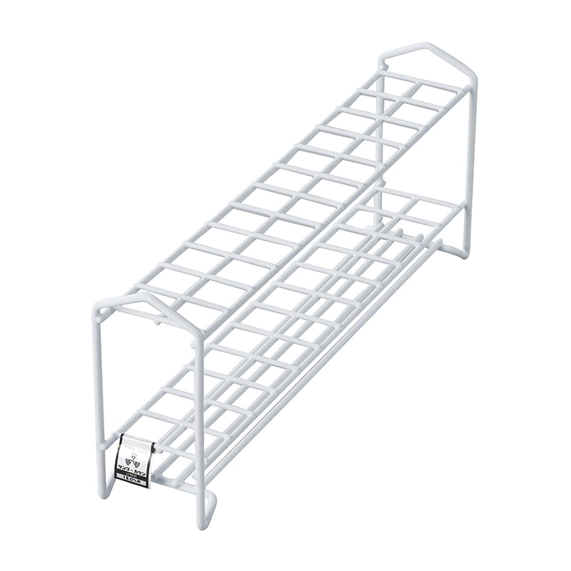 試験管立 18mm用 24本立 SC18-24 2×12 90mm 1個(ご注文単位1個)【直送品】