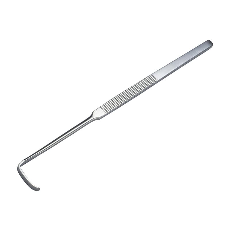 気管扁平鈎 ミニランゲンベック R090-1198 W5×L17mm 1個(ご注文単位1個)【直送品】