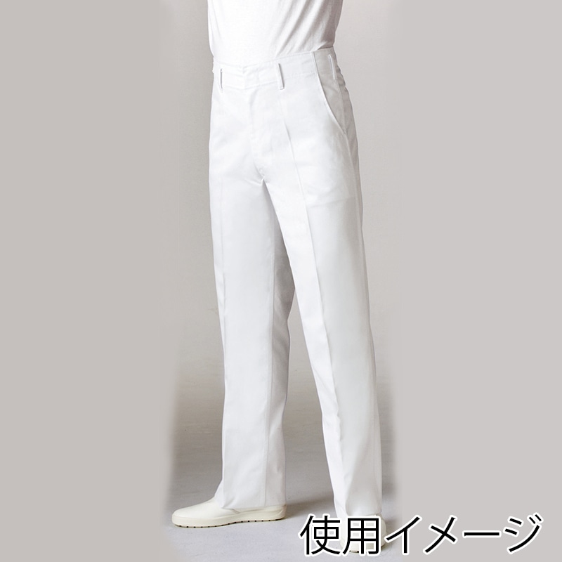 住商モンブラン(株) 7-615_76 スラックス メンズ　76 白 1枚（ご注文単位1枚）【直送品】