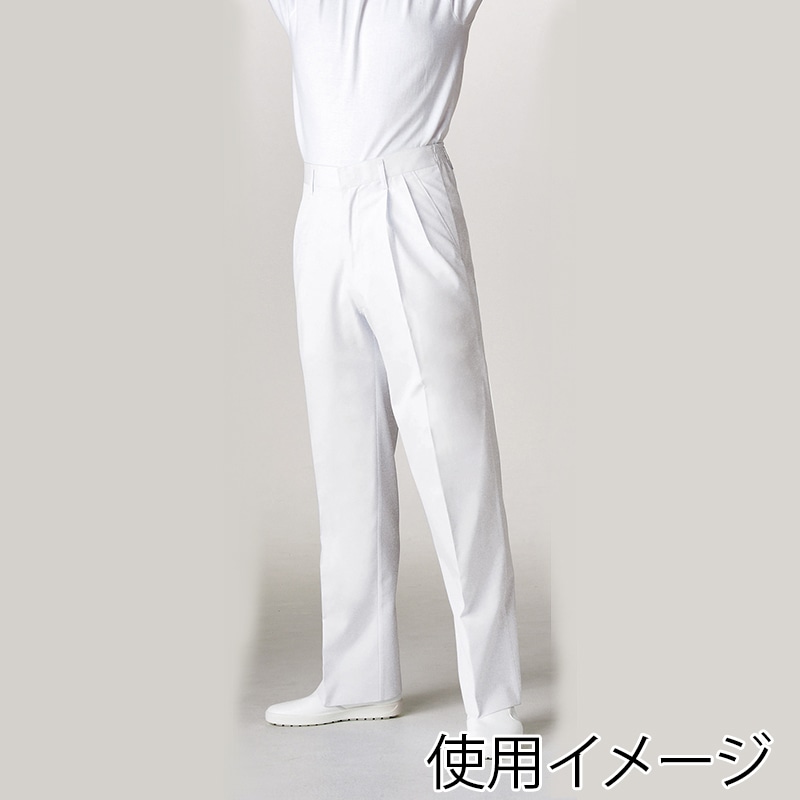 住商モンブラン(株) 7-655_6L パンツ メンズ 6L 白 1枚(ご注文単位1枚)【直送品】