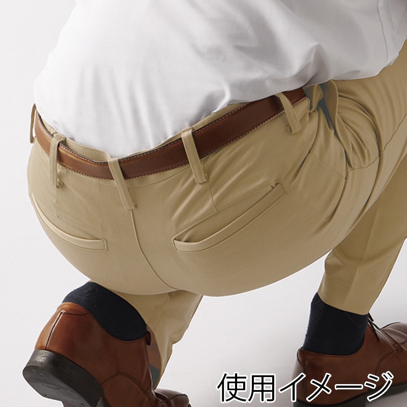 住商モンブラン(株) CV7511-1_5L チノパンツ 男女兼用 5L チャコール 1枚(ご注文単位1枚)【直送品】