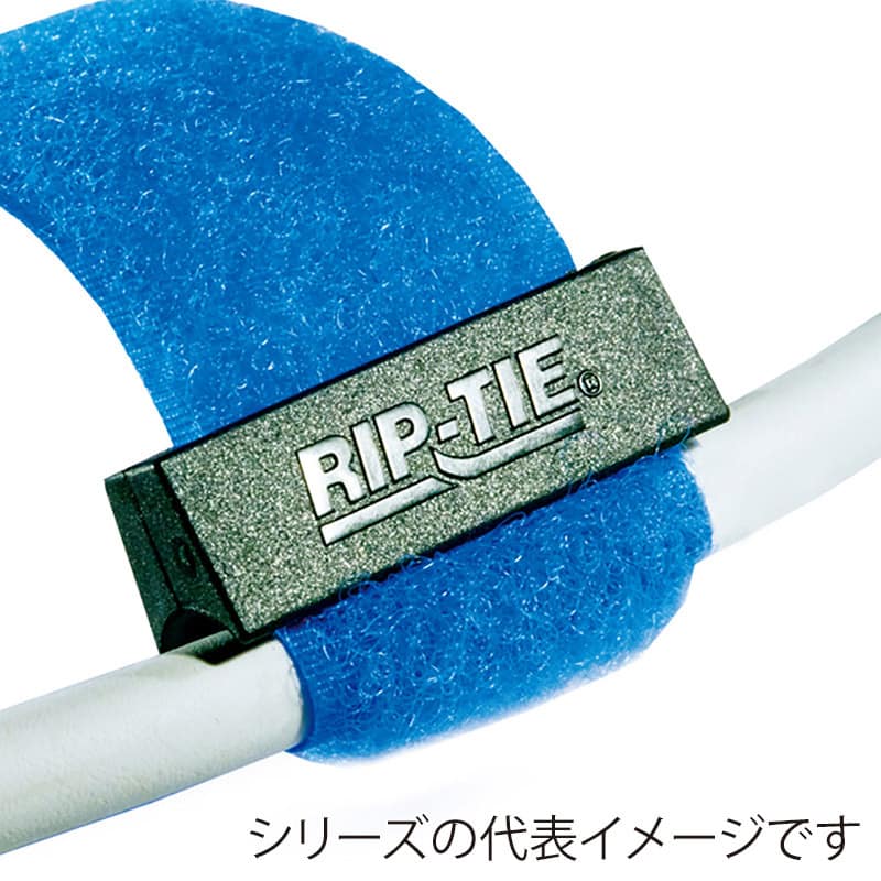 RIP-TIE リップロックケーブルラップ 25.4mm幅 114.3mm オレンジ 100本 RLH-045-100-O 1個(ご注文単位1個)【直送品】
