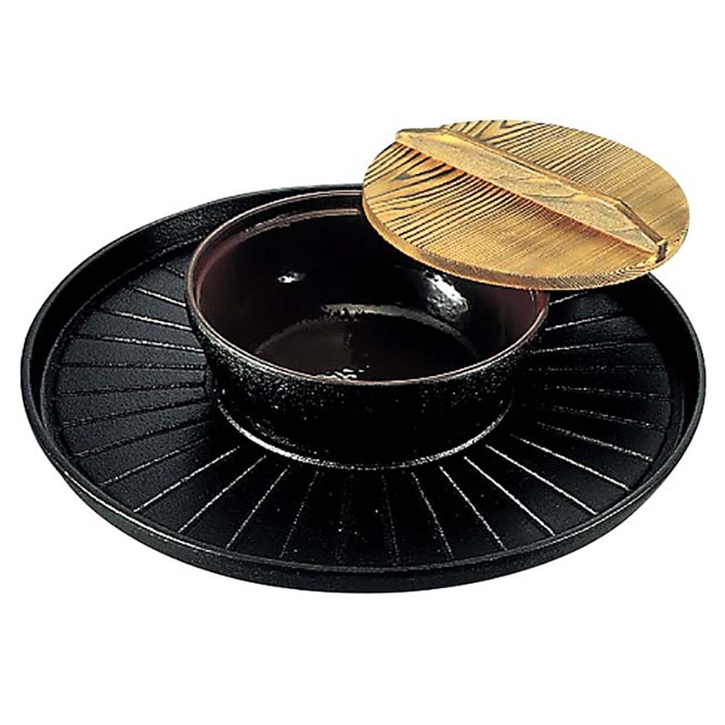 SN 鉄 焼きしゃぶ鍋 35cm 1個(ご注文単位1個)【直送品】