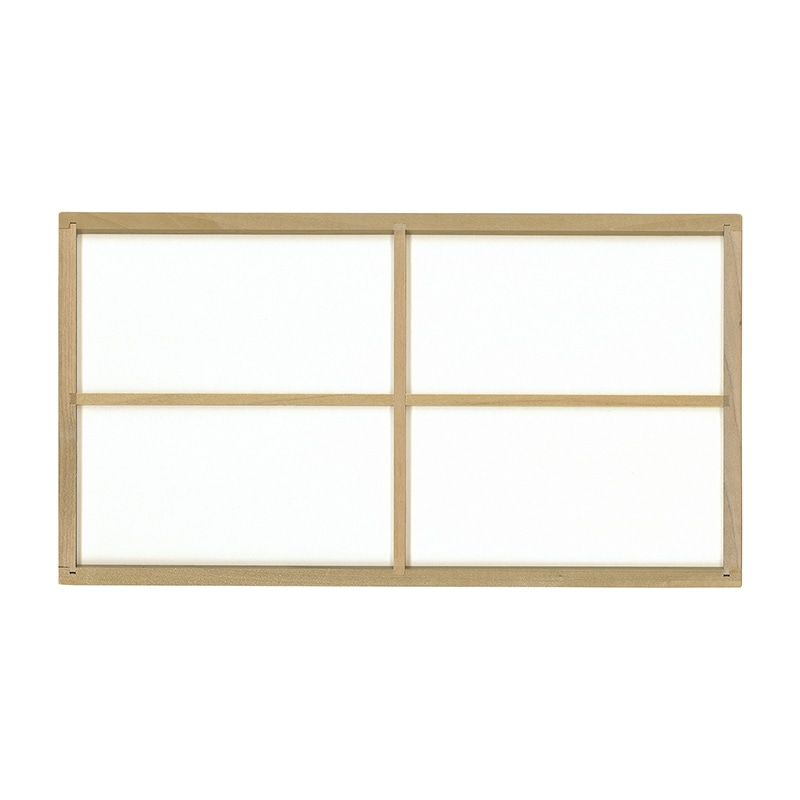 障子マッぺ 木製 田の字型 40009 187×343 10個/箱(ご注文単位1箱)【直送品】