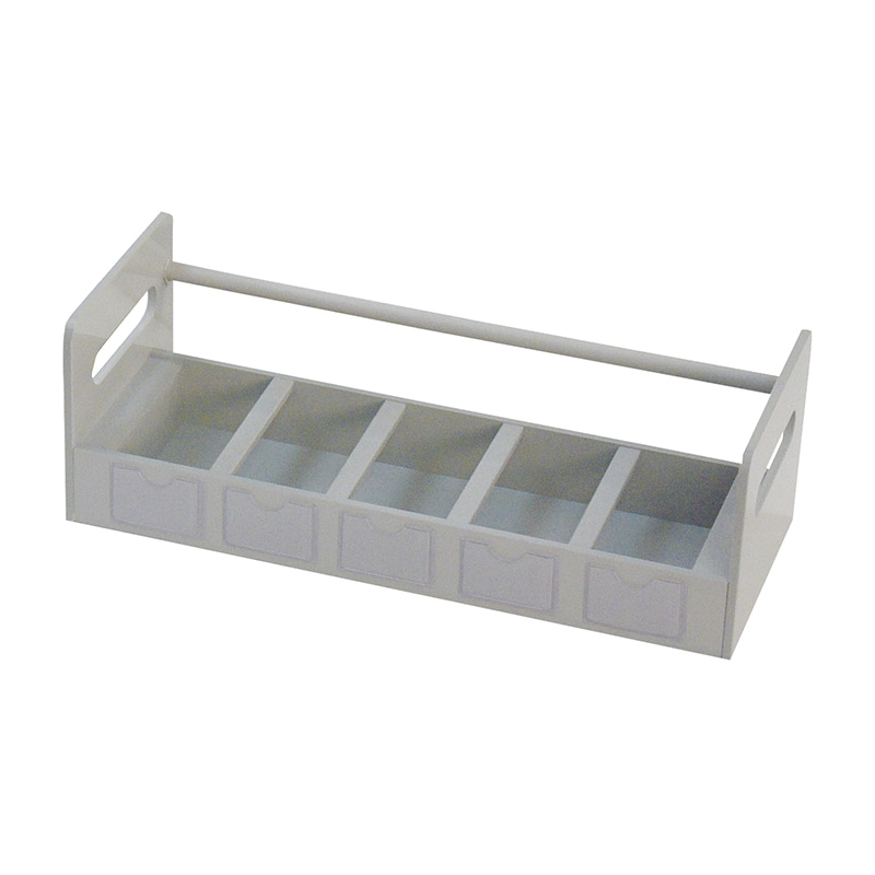 染色バット台 5コ用 350×140×115 1個(ご注文単位1個)【直送品】
