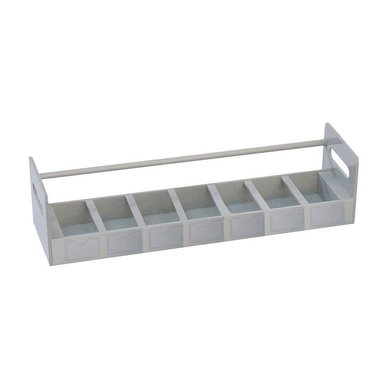 染色バット台 7コ用 472×140×115 1個(ご注文単位1個)【直送品】