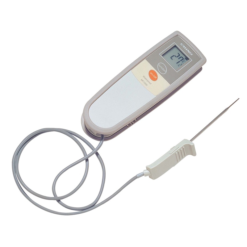 チノー 食品用防水デジタル芯温計 MF1000 1個(ご注文単位1個)【直送品】