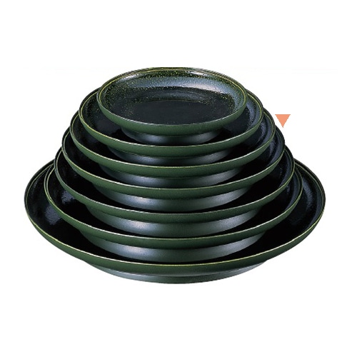 若泉漆器 寿盛器　織部　尺2寸  M-11-49 1個（ご注文単位1個）【直送品】