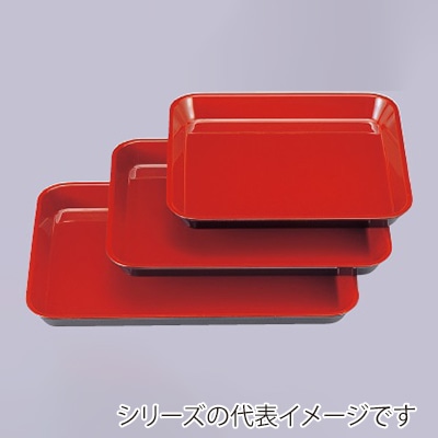 若泉漆器 デリカバット　黒内朱　尺0寸 大 1-121-7 1個（ご注文単位1個）【直送品】