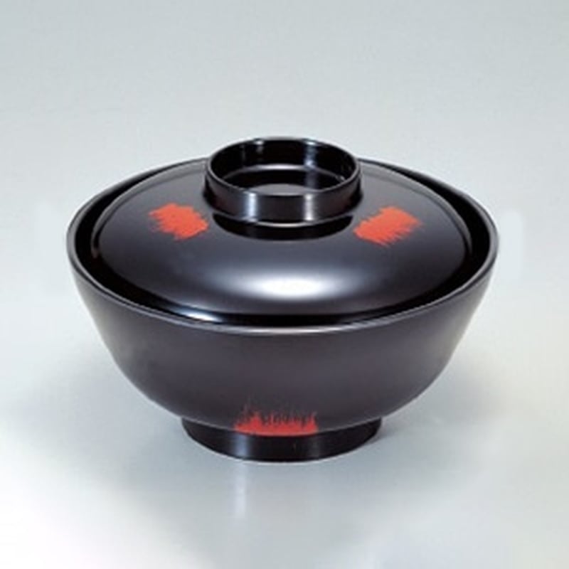 若泉漆器 かすみ椀 曙 身 1-190-7 1個(ご注文単位1個)【直送品】