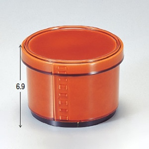若泉漆器 メンパ飯器 春慶内黒塗 小 1-221-7 1個(ご注文単位1個)【直送品】