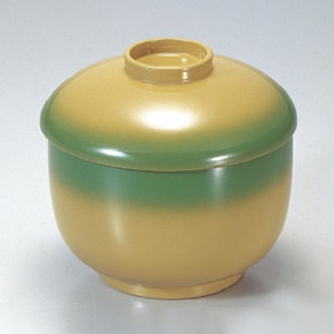 若泉漆器 三笠飯椀 うぐいすかすみ内黒塗 1-223-2 1個(ご注文単位1個)【直送品】