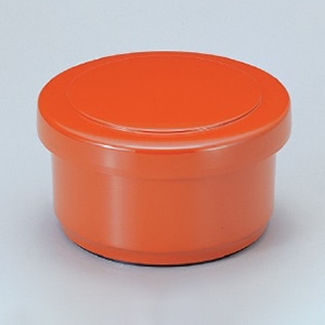 若泉漆器 保温飯器 朱 2人用 ヘラ付 1-231-5 1個(ご注文単位1個)【直送品】